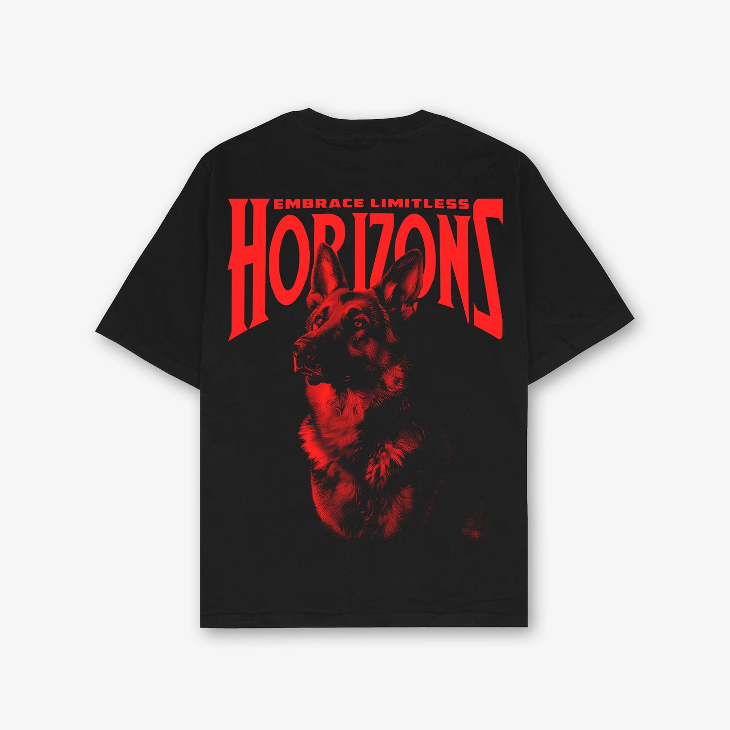 Horizons Front And Back Print Relaxed T-Shirt