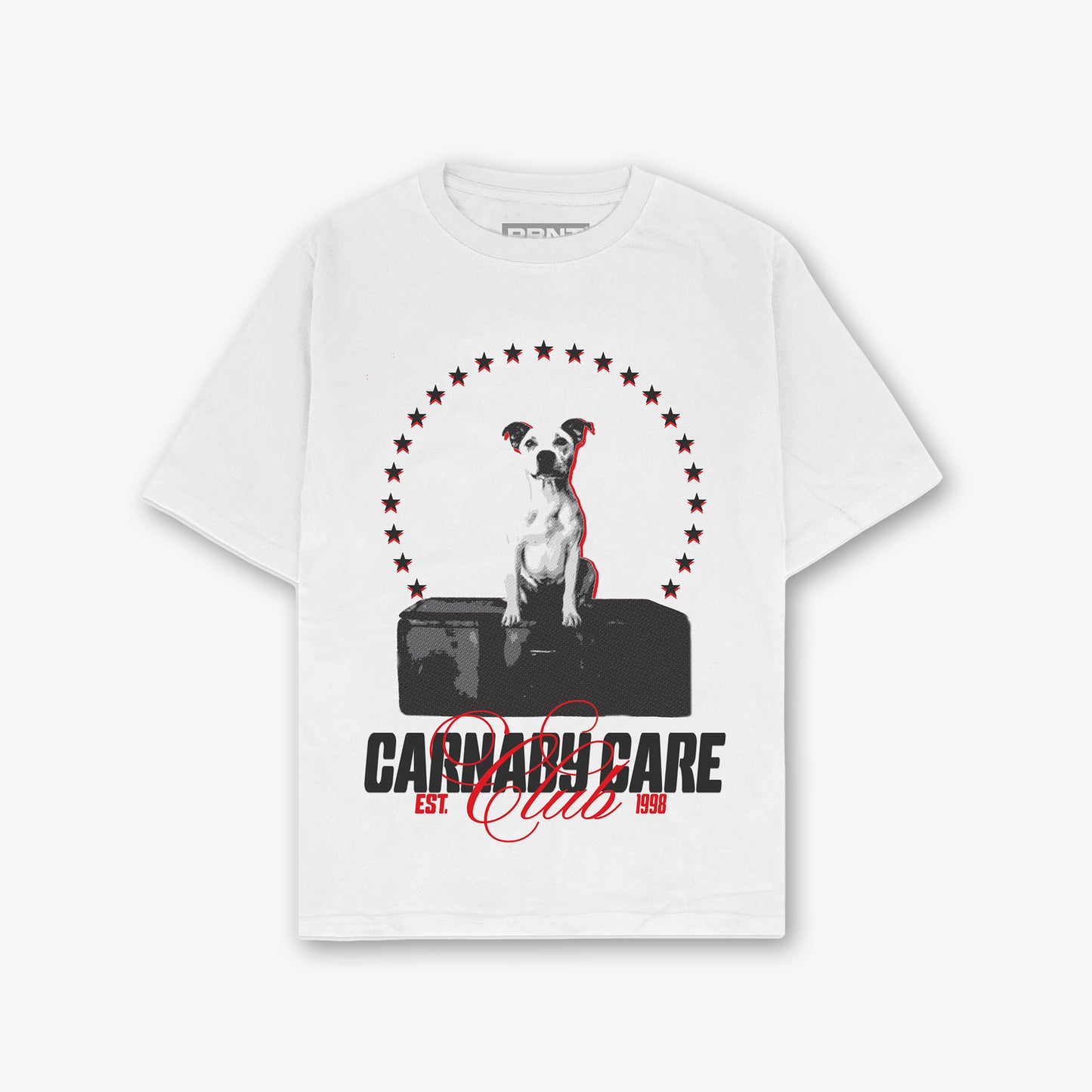 Carnaby Care Club Front Print Relaxed T-Shirt