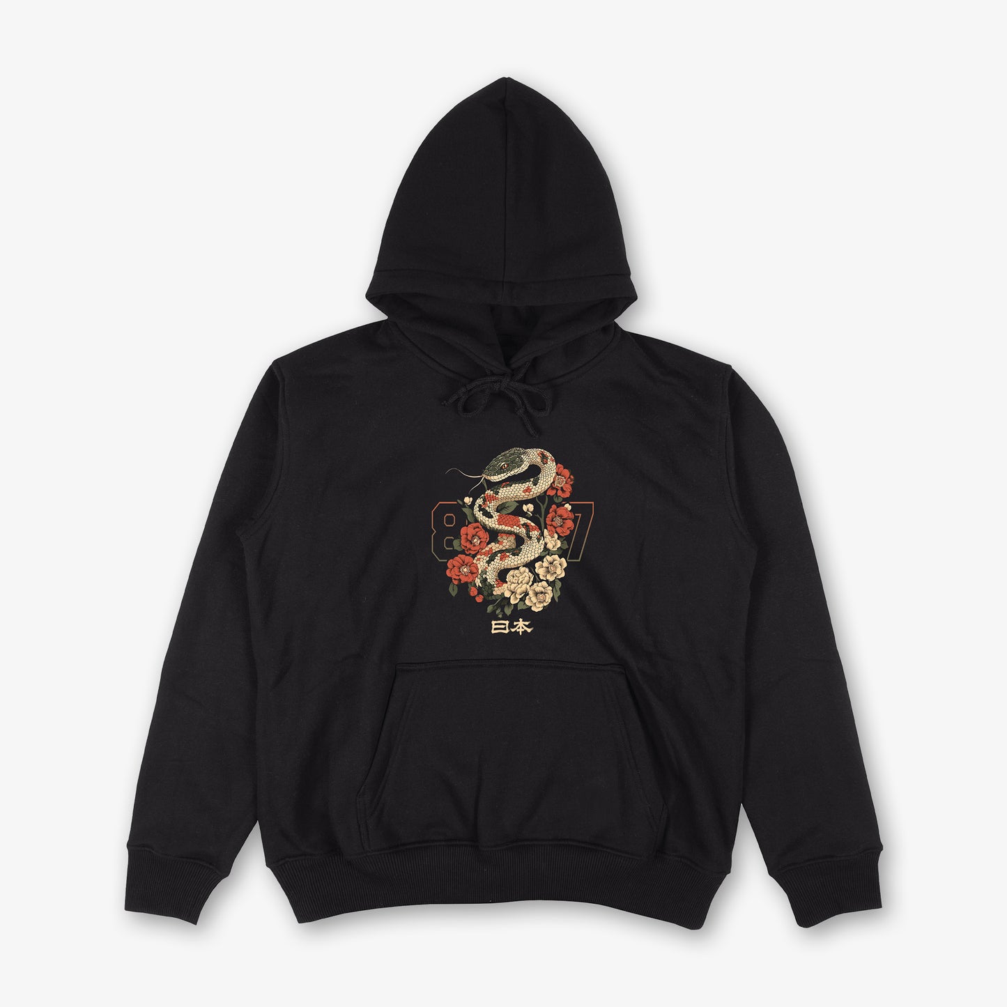 Tokyo 1987 Front And Back Print Classic Hoodie
