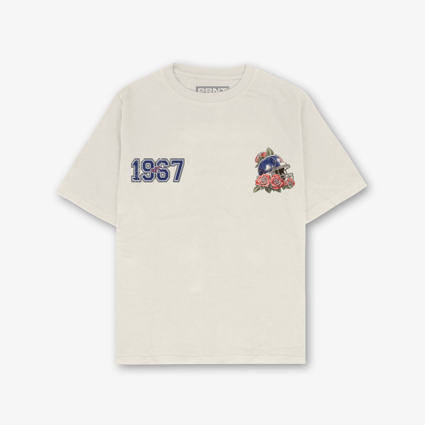 La Champions Front And Back Print Washed T-Shirt