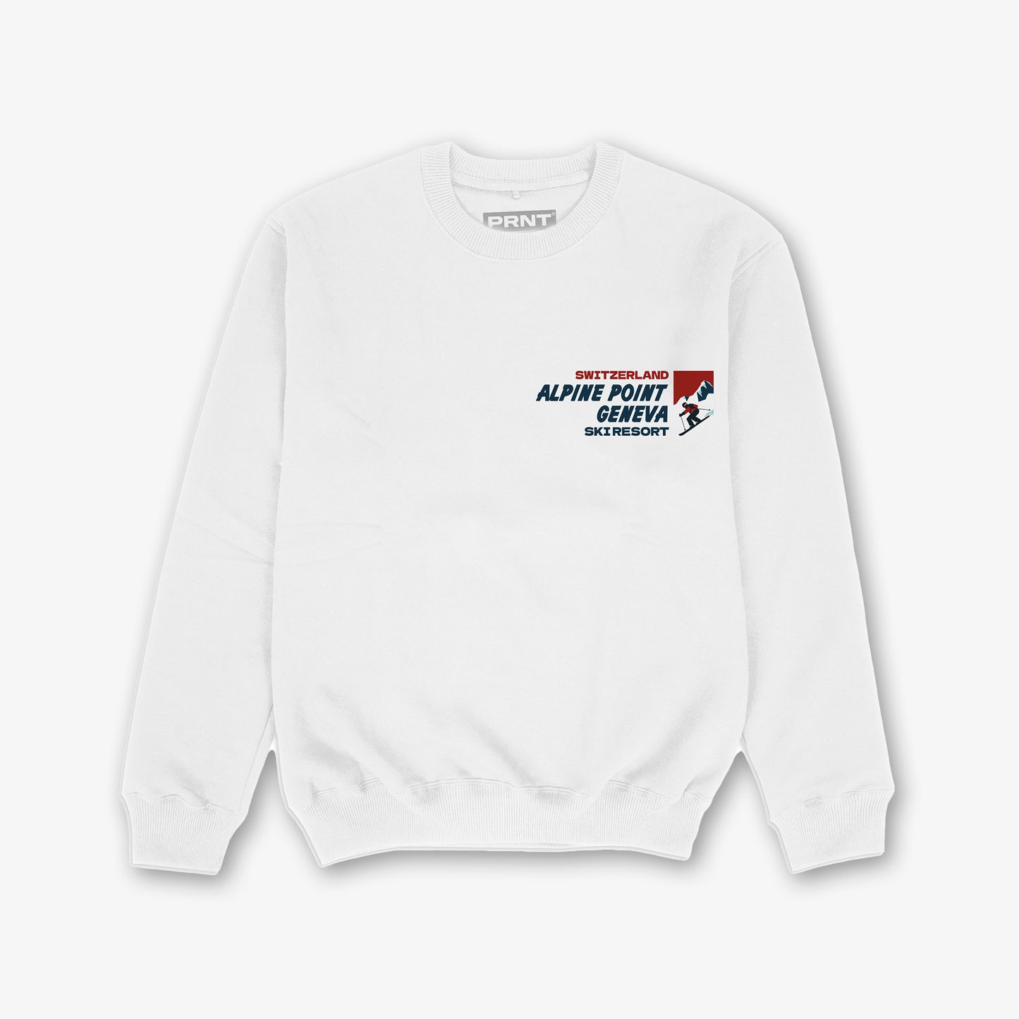Alpine Point Front And Back Print Sweatshirt