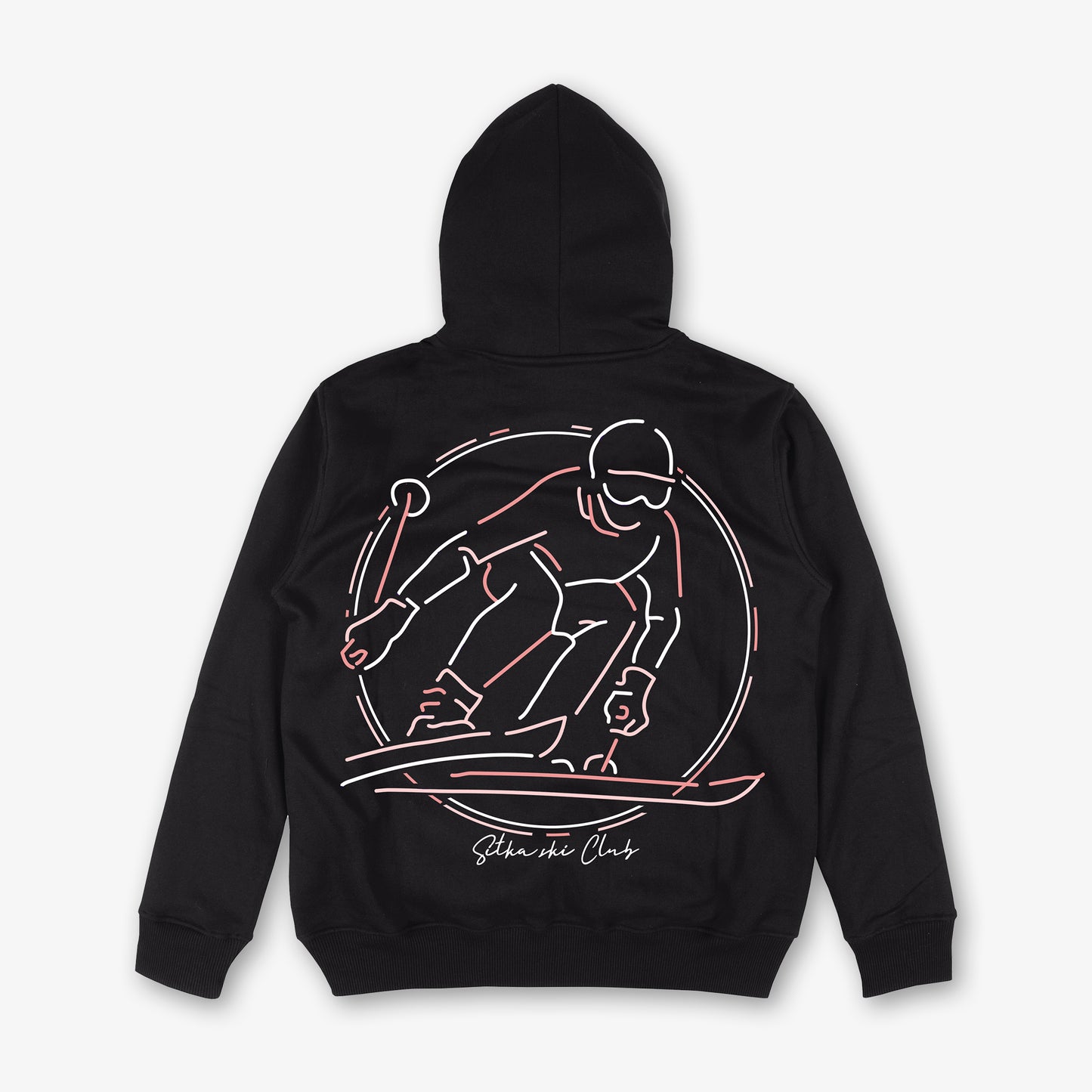 Alaska Front And Back Print Hood