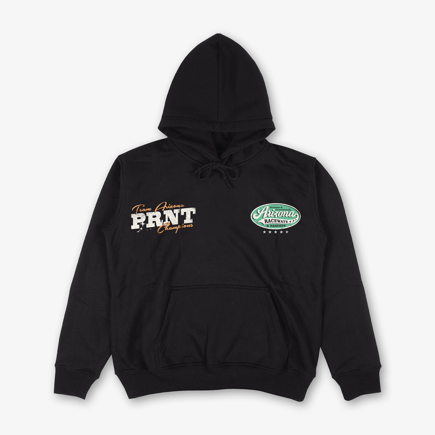 Arizona Raceways Front And Back Print Hood