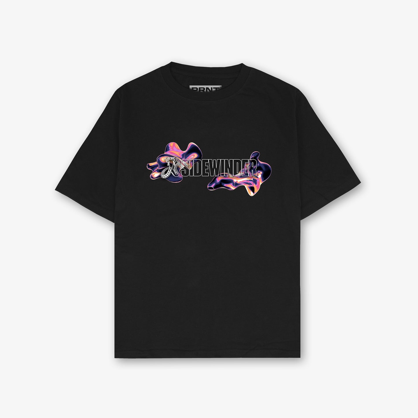 Sidewinder Liquid Front And Back Print Relaxed T-Shirt