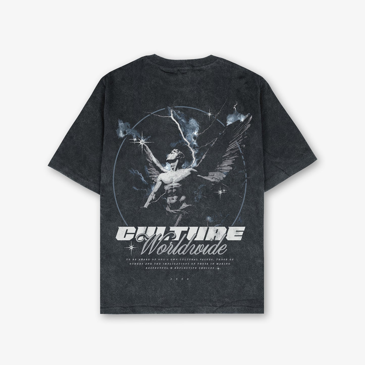 Culture Worldwide Front Print And Back Print T-Shirt