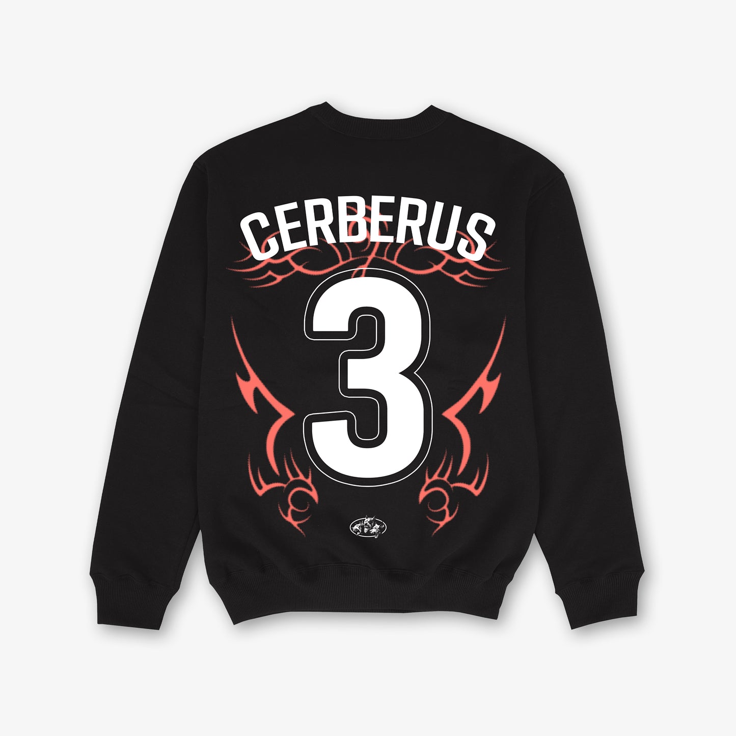 Cerberus Keeper Society Front Print And Back Print Sweatshirt