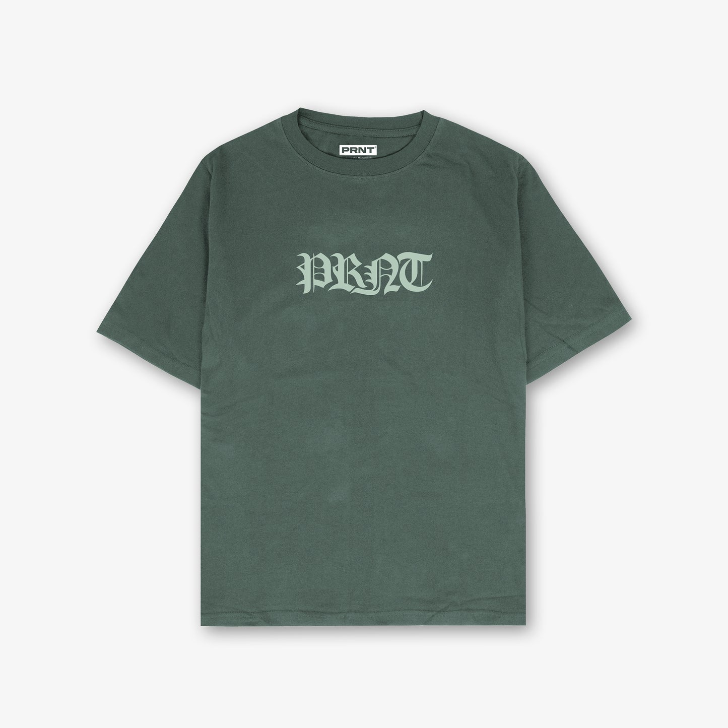 Prnt Green Front Print And Back Print