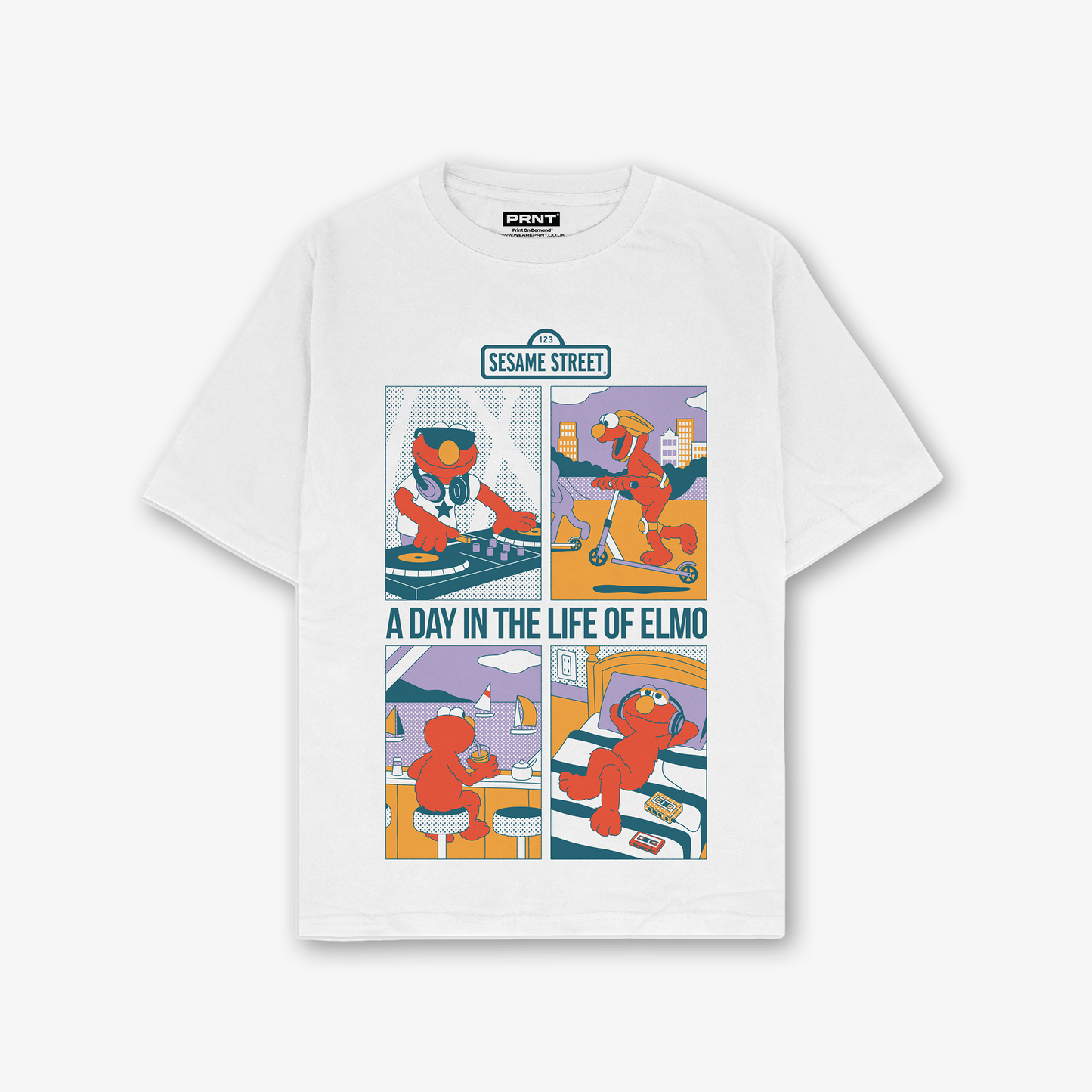Elmo Day In The Life T-Shirt