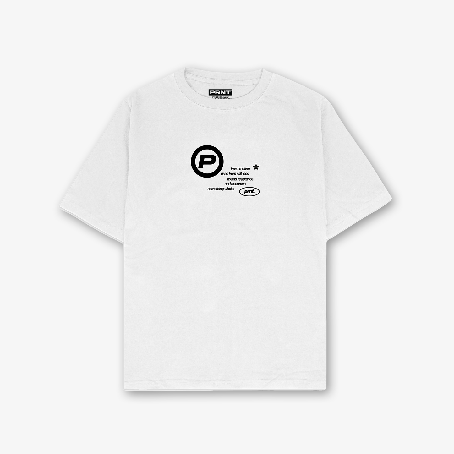 True Creation T-Shirt In White