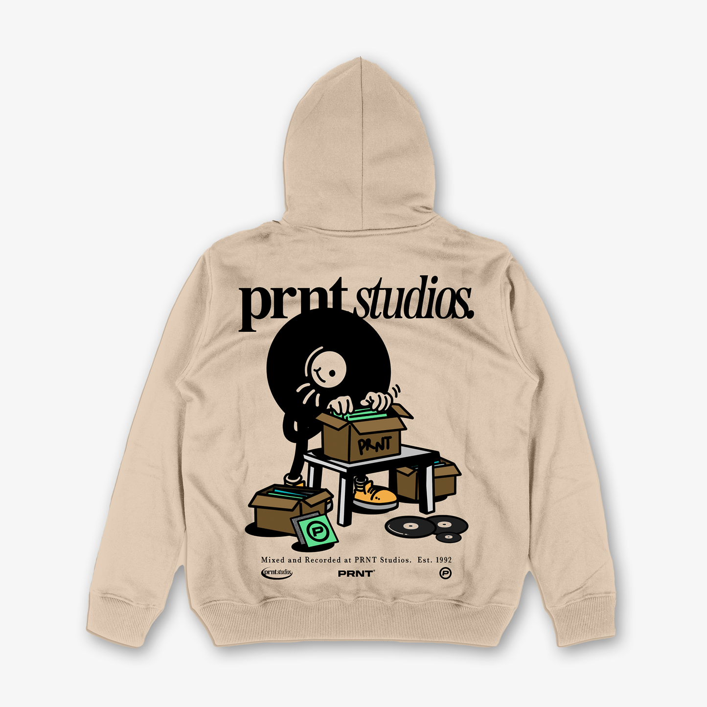 PRNT Studios Vinyl Relaxed Hoody