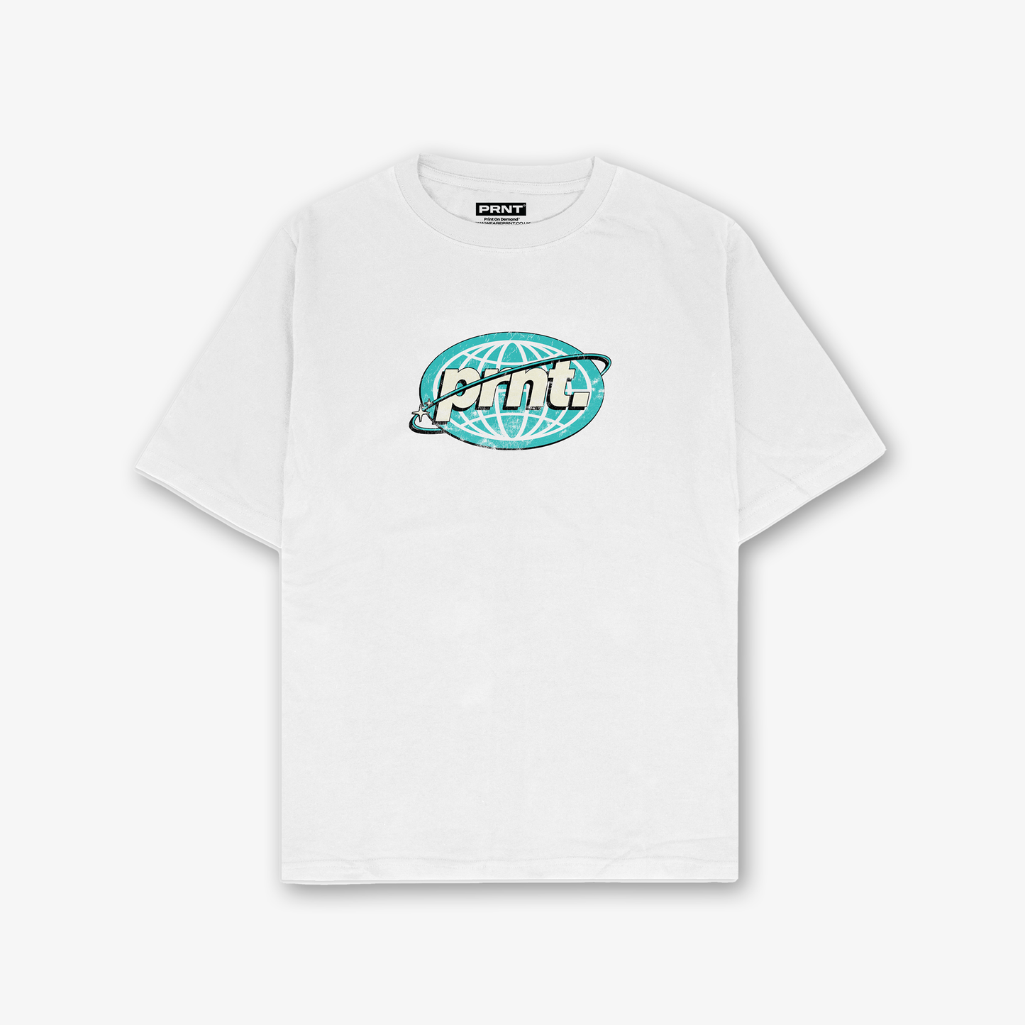 Prnt World T-Shirt In White