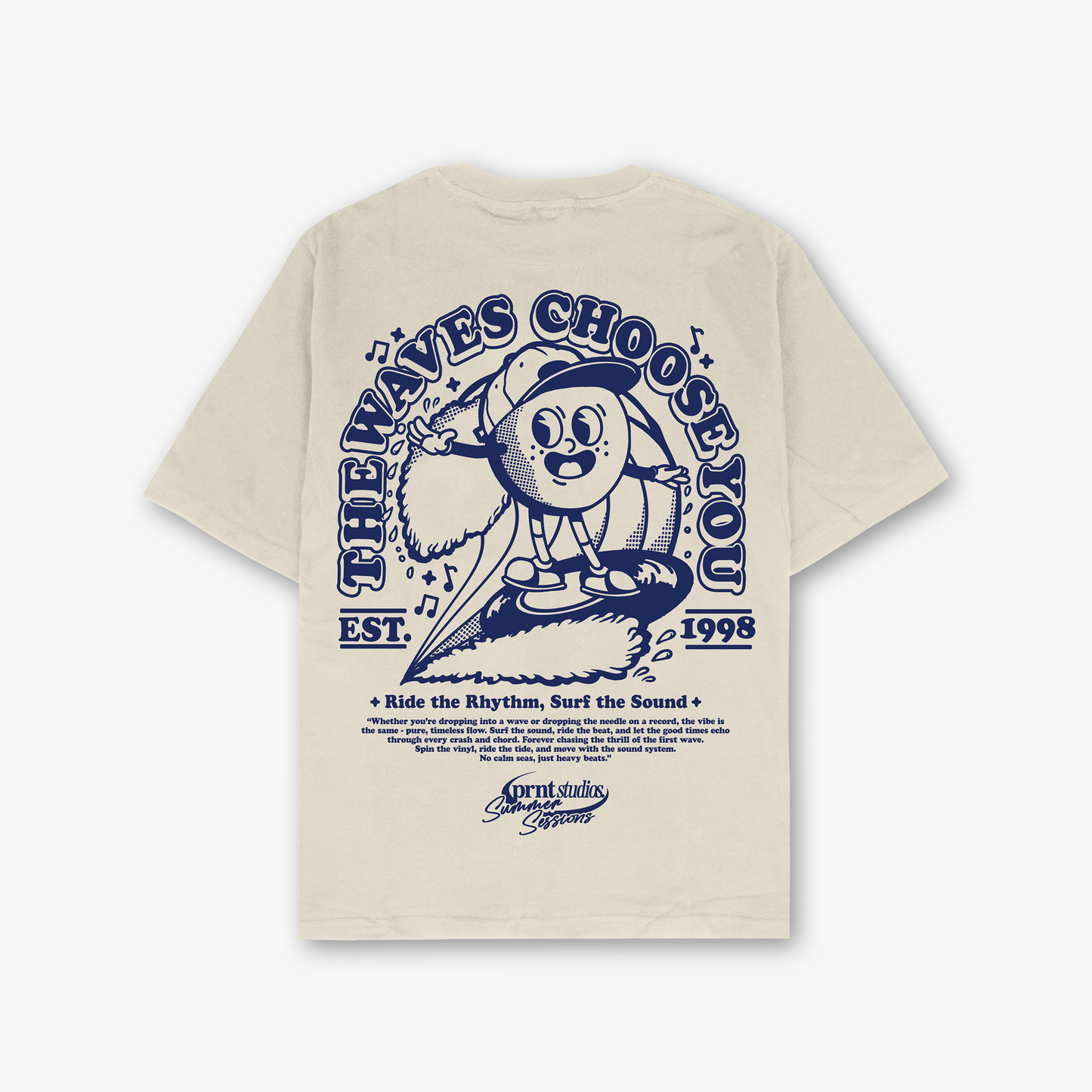 Wave Chooses You T-Shirt In Sand