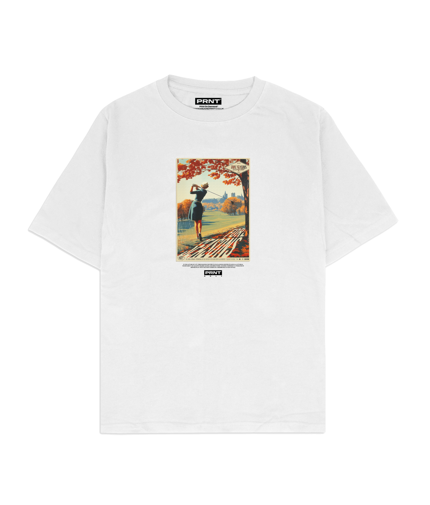 Golf Poster T-Shirt