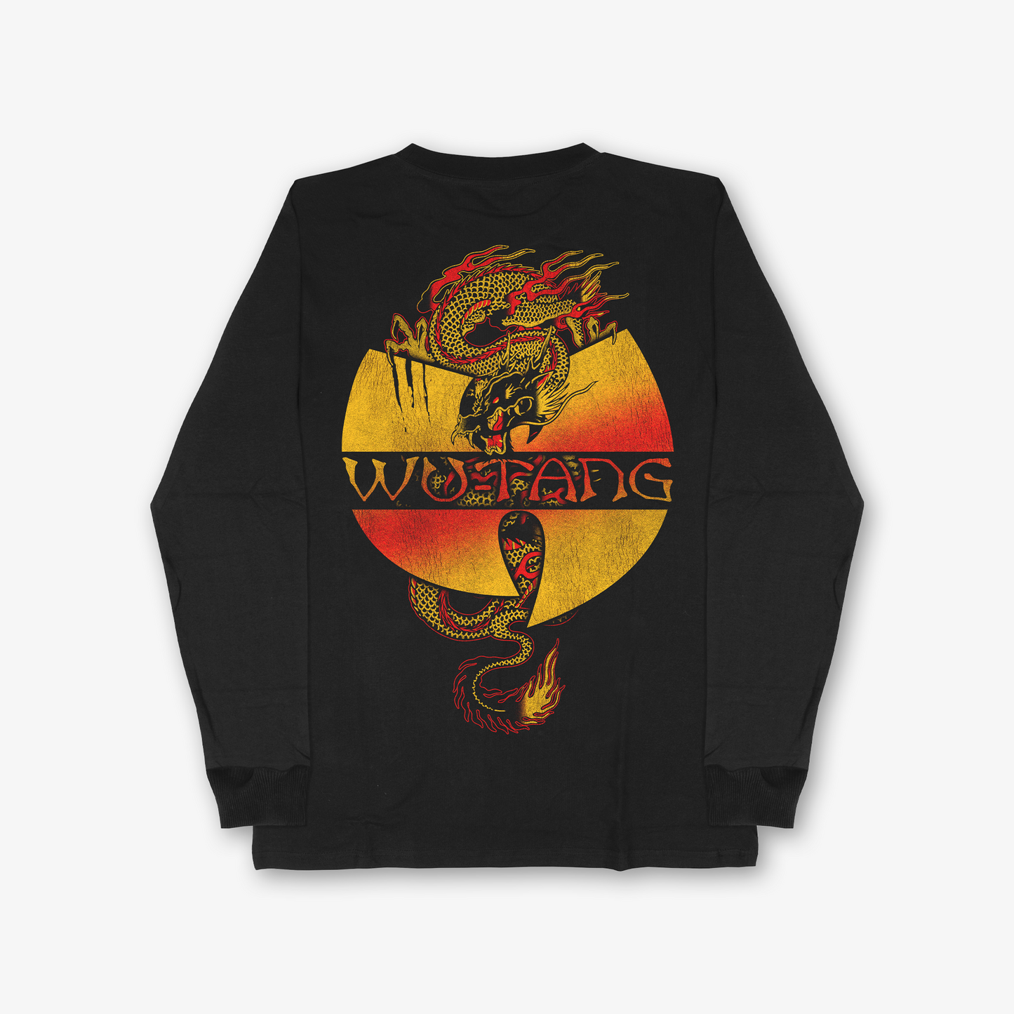Wu-Tang Dragon Long Sleeve Relaxed Fit T-Shirt