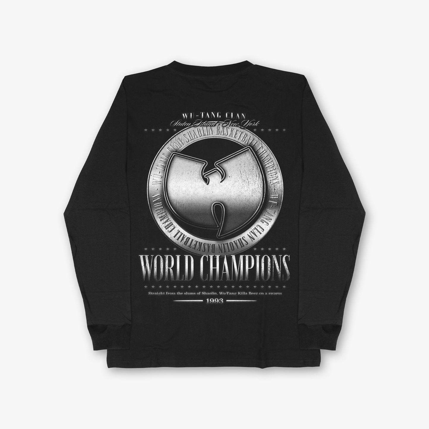 Wu-Tang Ring Long Sleeve Relaxed Fit T-Shirt