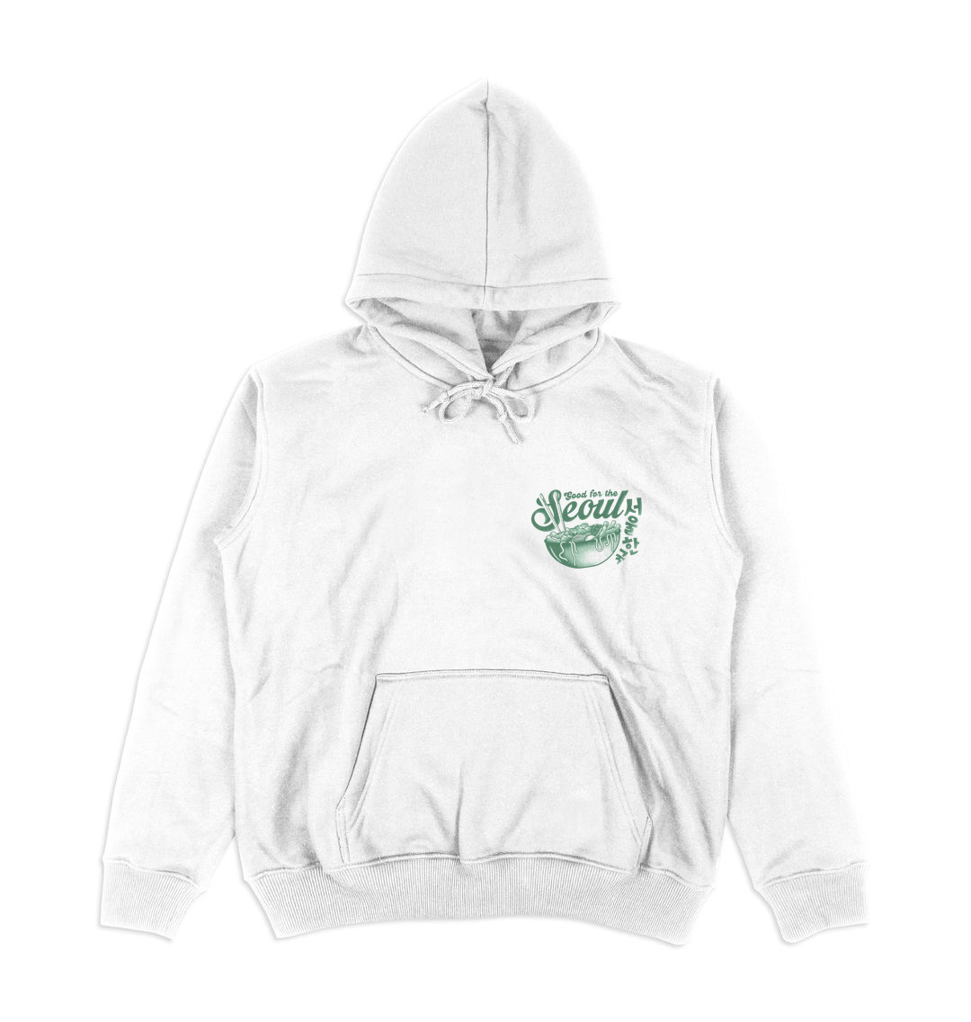 White Good for the Seoul Hoodie