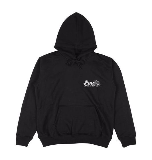 Black PRNT Studio Hoodie Black