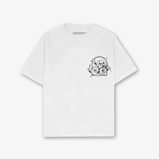 Know Your Signs Front And Back Print Relaxed T-Shirt