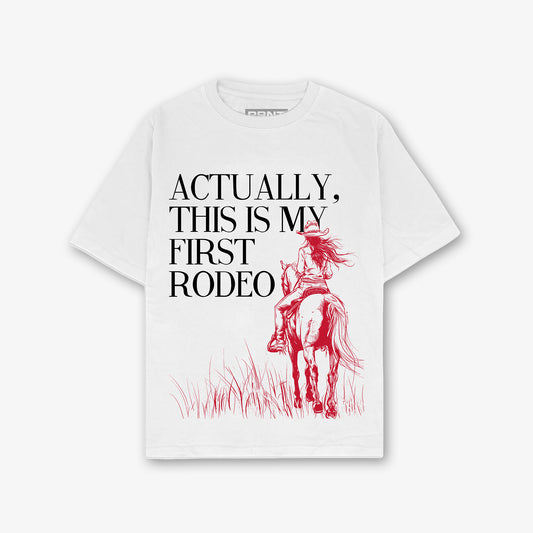 Rodeo Scenic Front Print Relaxed T-Shirt