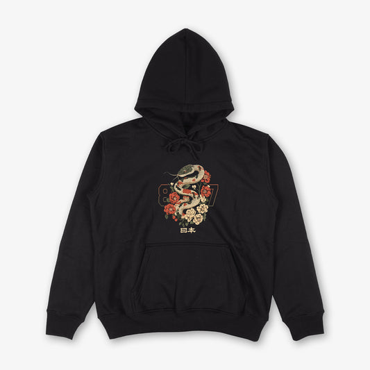 Tokyo 1987 Front And Back Print Classic Hoodie
