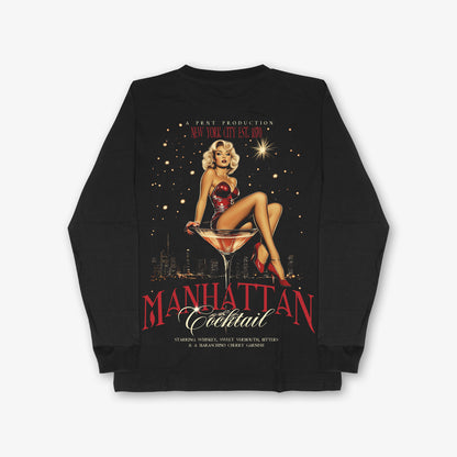 Manhattan Front And Back Print Long Sleeve T-shirt
