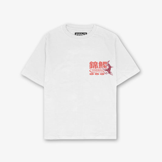 Koi Club Classic Front And Back Print Oversized T-Shirt