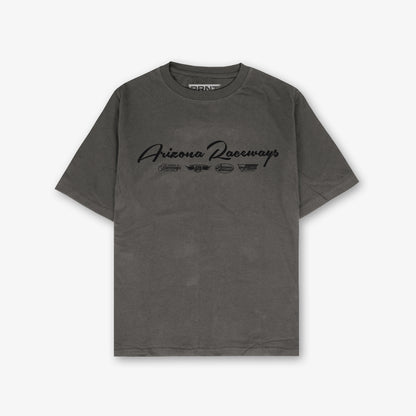 Arizona Mirror Front And Back Print Washed T-shirt
