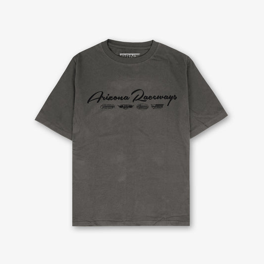 Arizona Mirror Front And Back Print Washed T-shirt
