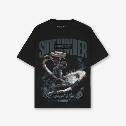 Sidewinder X Prnt Front Print Oversized T-Shirt