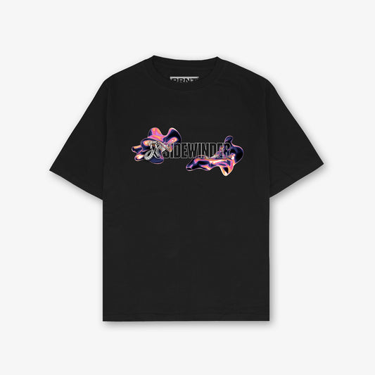 Sidewinder Liquid Front And Back Print Relaxed T-Shirt