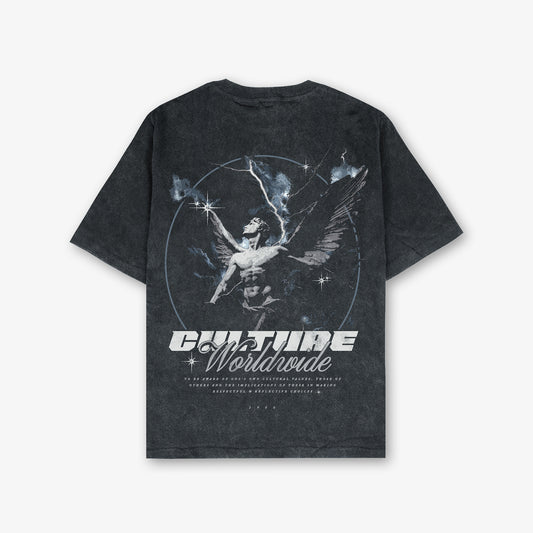 Culture Worldwide Front Print And Back Print T-Shirt