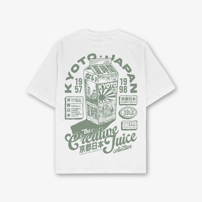 Creative Juice Front Print And Back Print Oversized T-Shirt