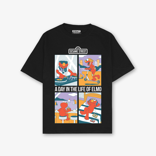 Elmo Day In The Life T-Shirt