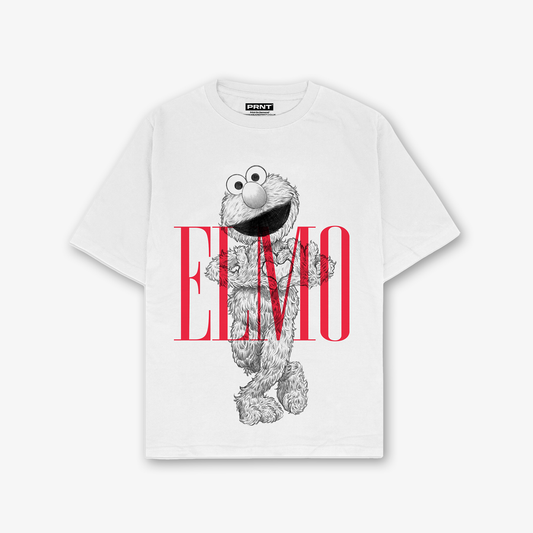 Elmo Sketch T-Shirt In White