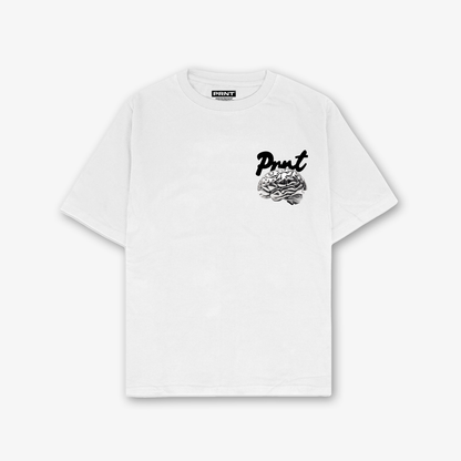 Mind Over Media T-Shirt In White