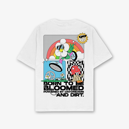 Bloomed Mascot T-Shirt In White