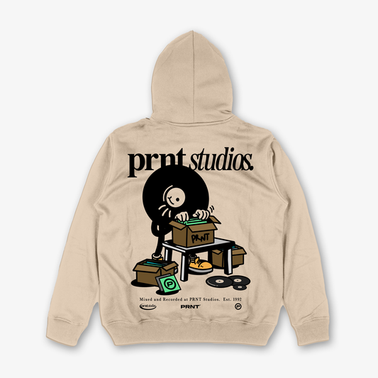 PRNT Studios Vinyl Relaxed Hoody