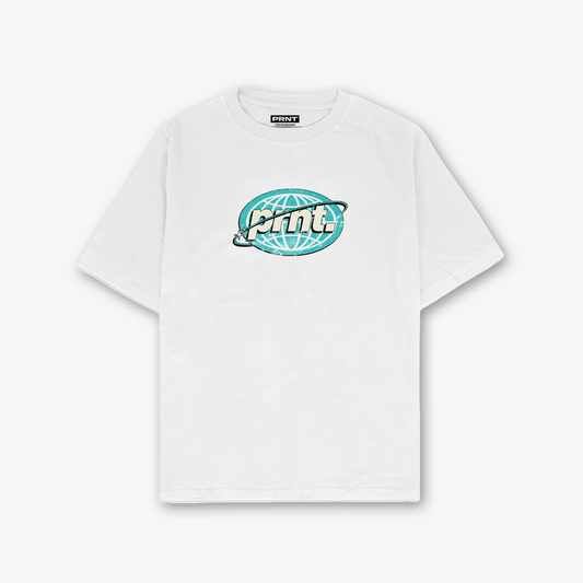 Prnt World T-Shirt In White