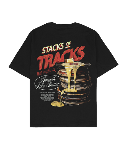 Stacks Of Tracks Oversized T-Shirt