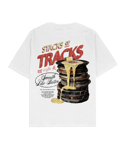 Stacks Of Tracks Oversized T-Shirt