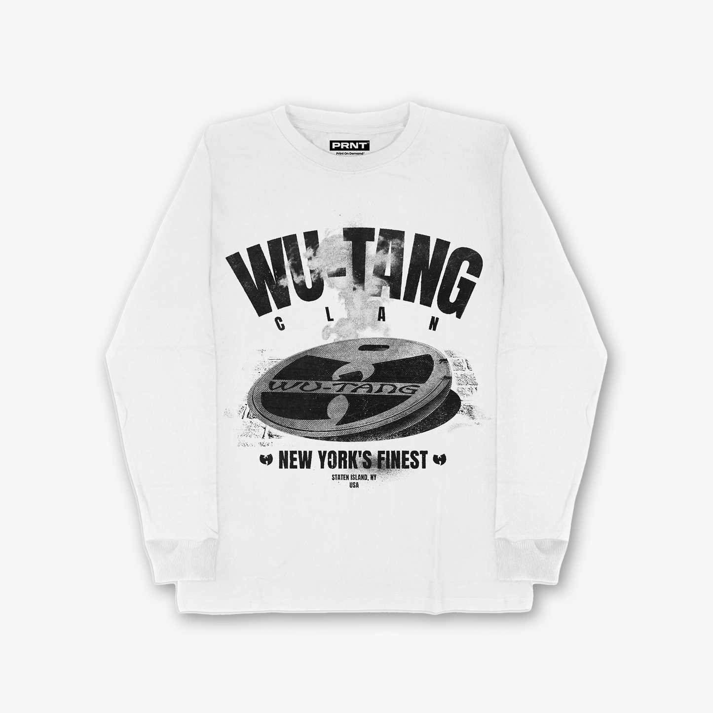 Wu-Tang Ny Finest Long Sleeve Relaxed Fit T-Shirt