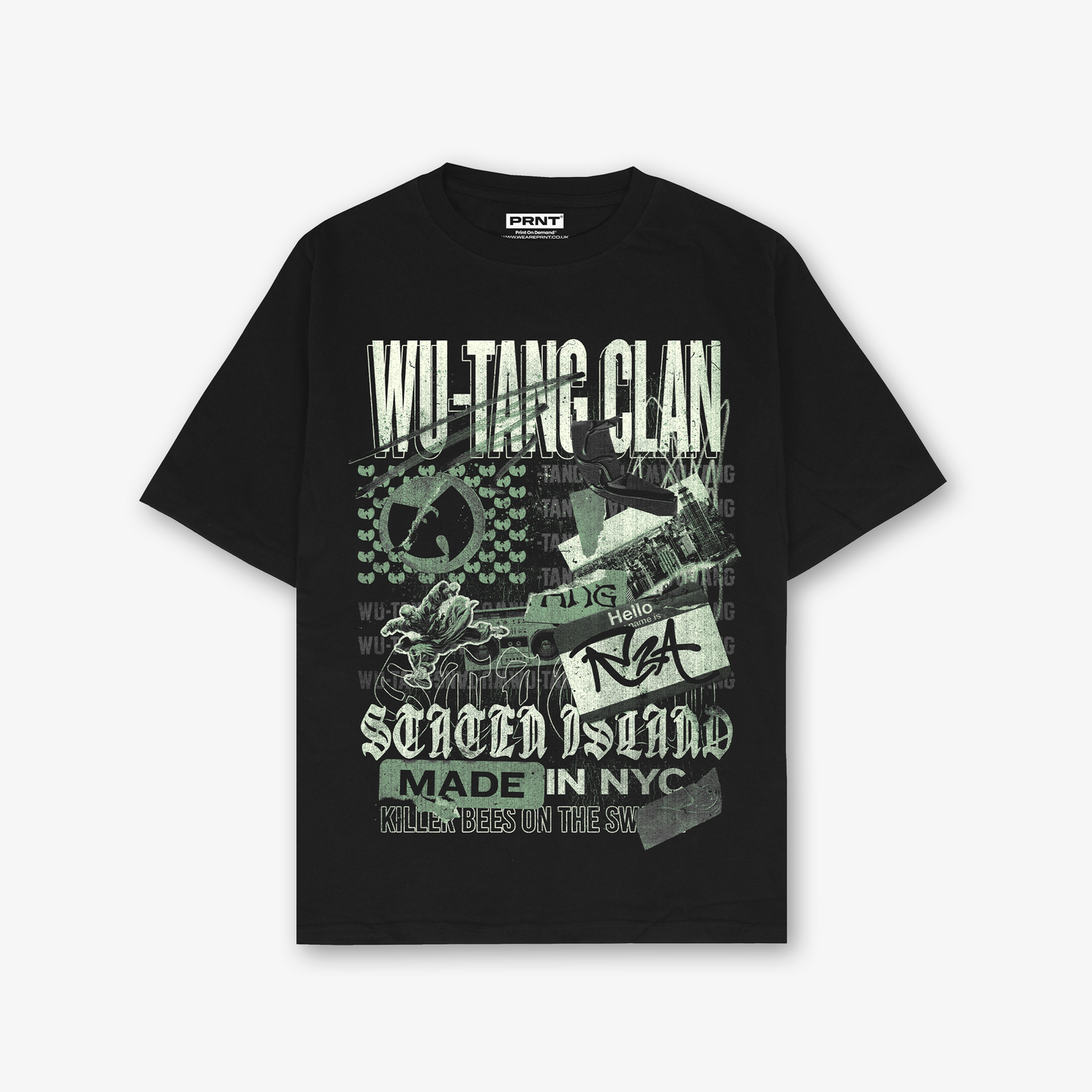 Wu-Tang Collage Relaxed Fit T-Shirt